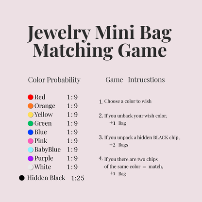 Jewelry Lucky Bag Matching Game
