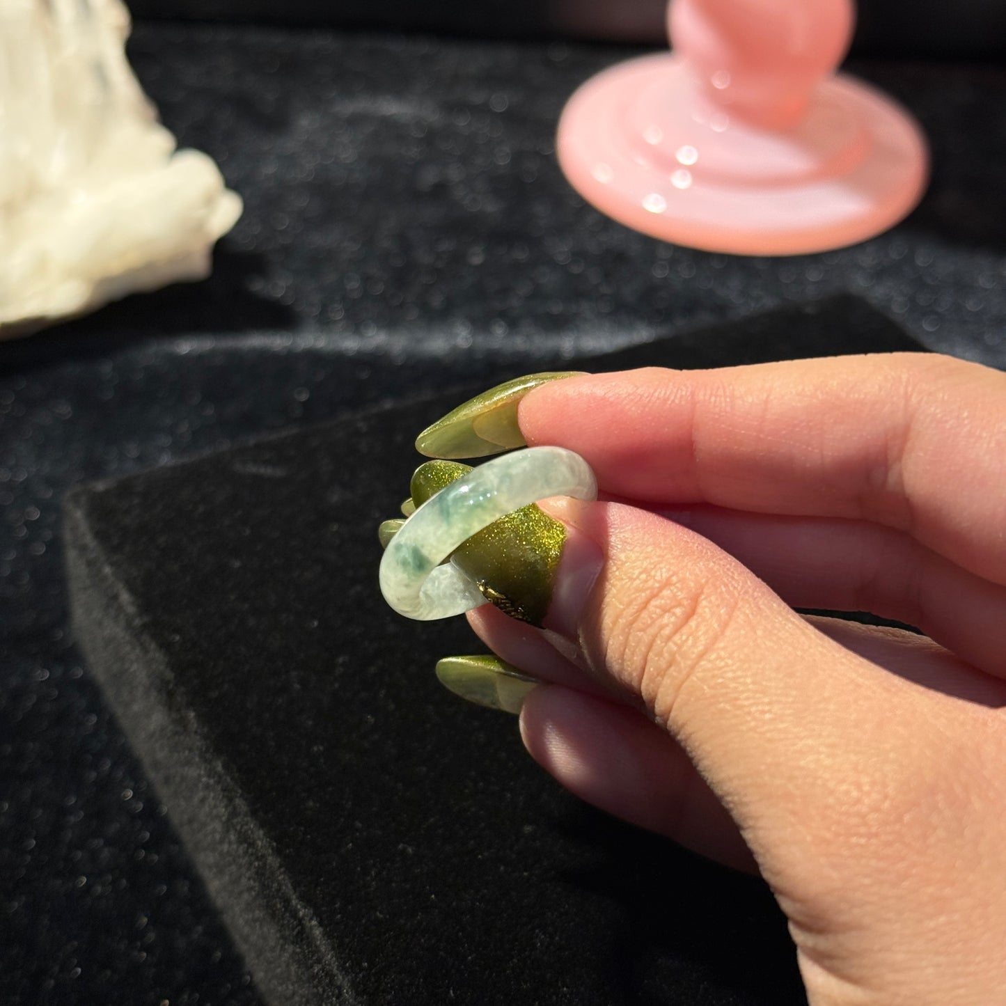 Jade Ring Band — custom order