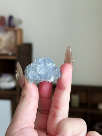 Celestine Raw Mineral