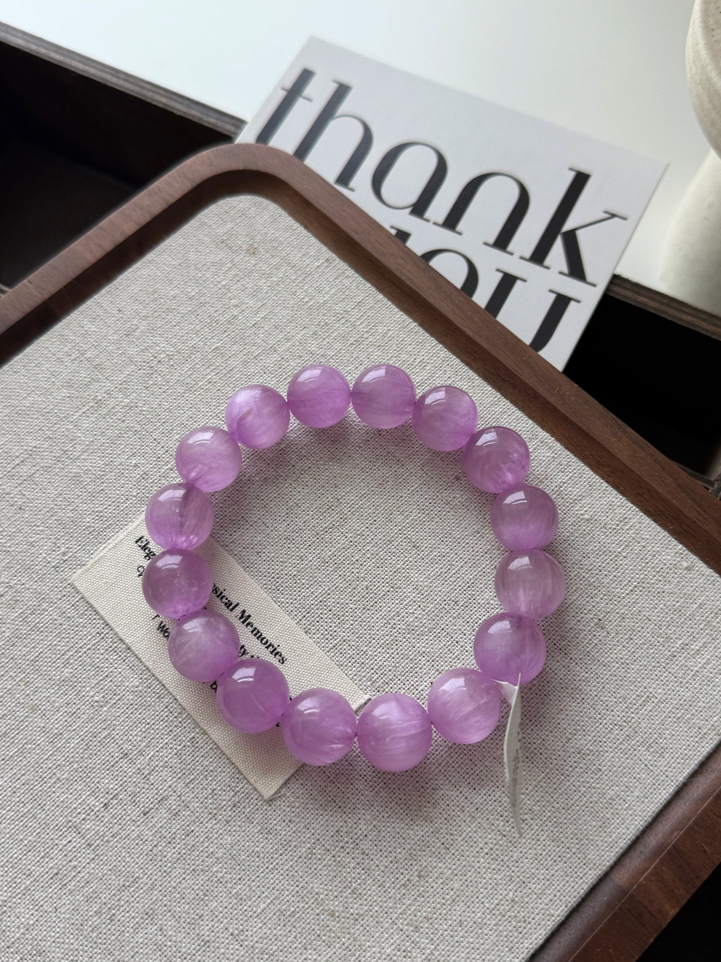 Gemmy Cateyes Kunzite 13.3mm