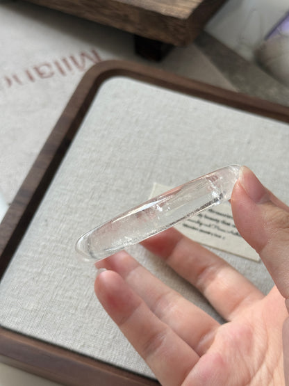 Clear Quartz Bangle 57.9mm