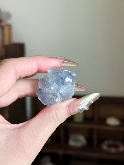 Celestine Raw Mineral