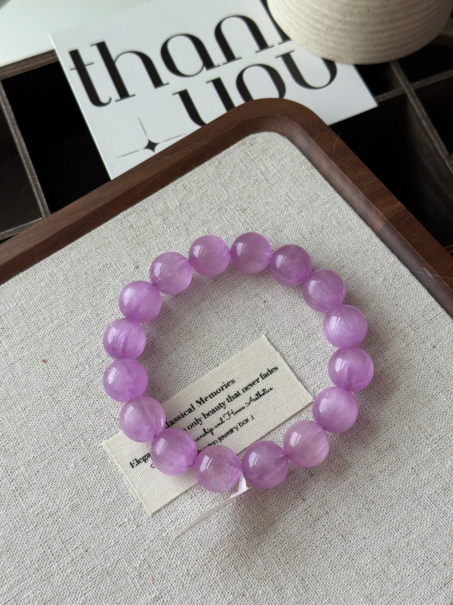 Gemmy Cateyes Kunzite 13.3mm