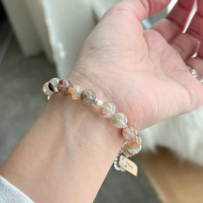 Garden Quartz with herkimer