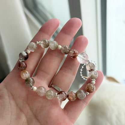 Garden Quartz with herkimer