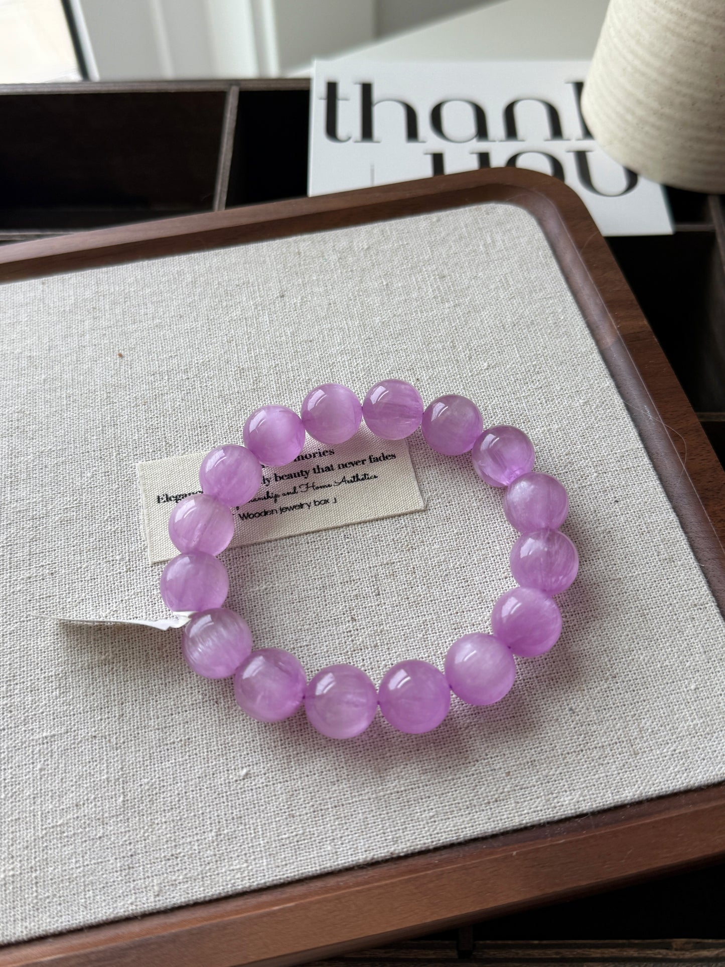 Gemmy Cateyes Kunzite 13.3mm