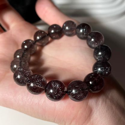 [售罄欣賞] Firework Black Super Seven 12mm Beaded Bracelet