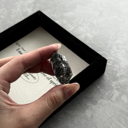 Herkimer Diamond with Black Hydrocarbon and Phantom 9.9g