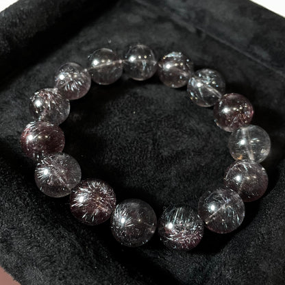 [售罄欣賞] Firework Black Super Seven 12mm Beaded Bracelet