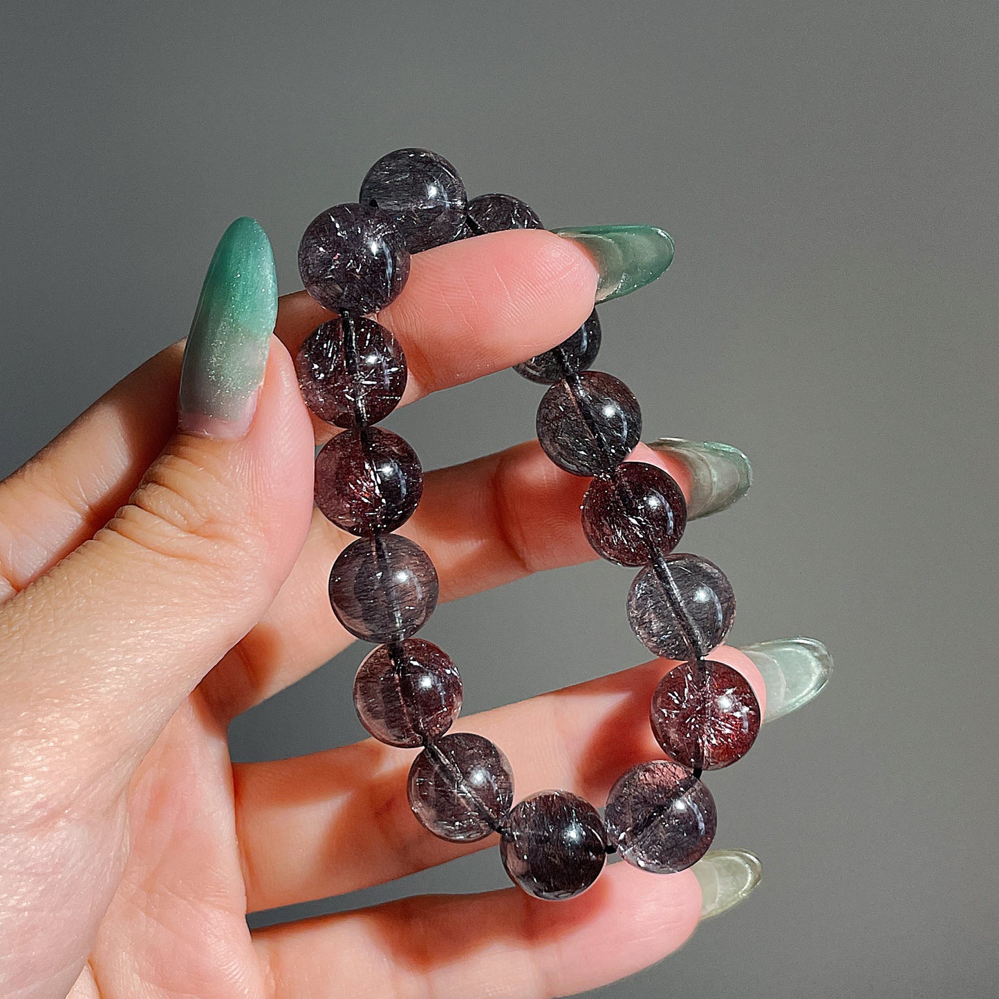 [售罄欣賞] Firework Black Super Seven 12mm Beaded Bracelet