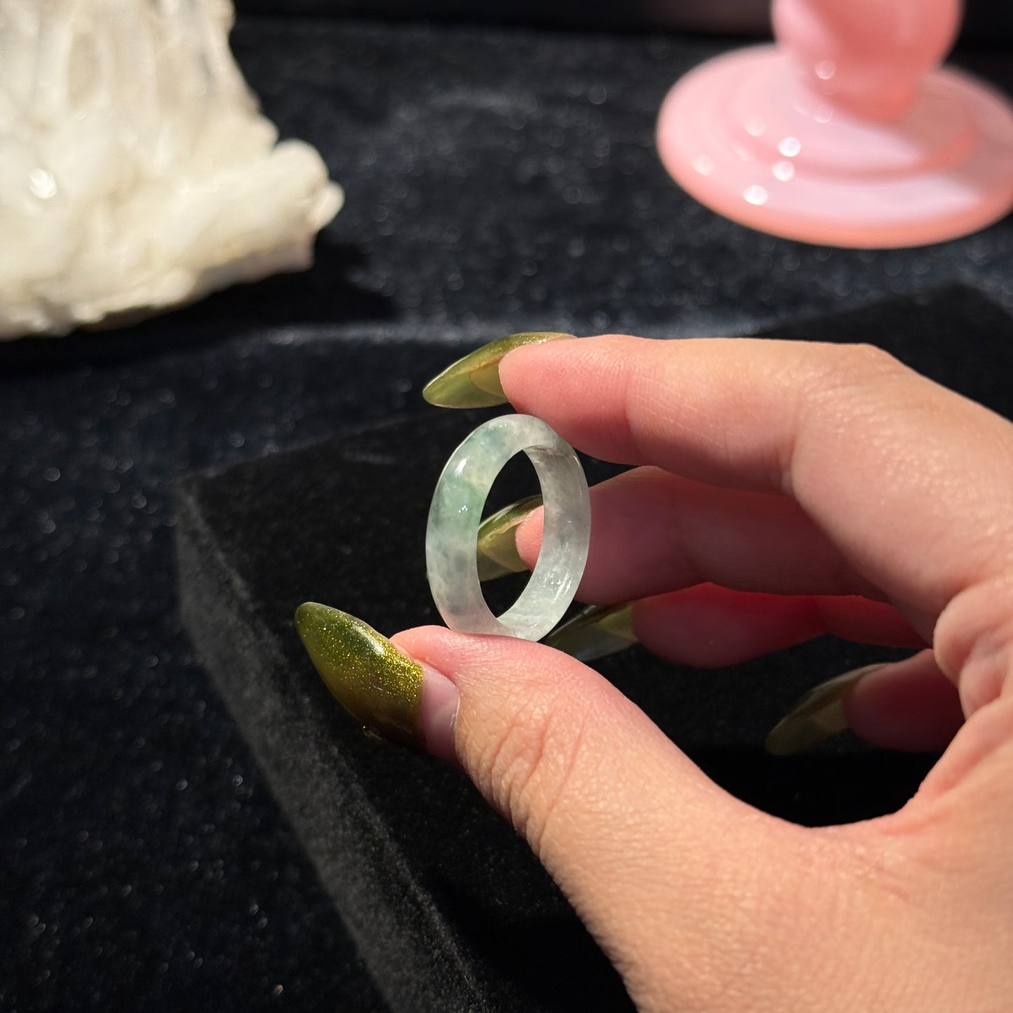 Jade Ring Band — custom order