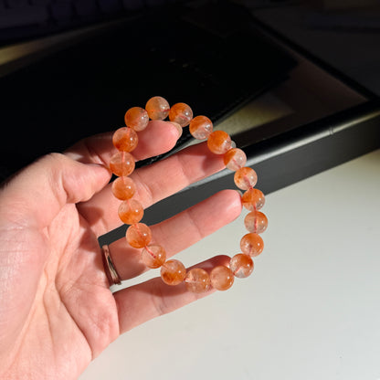 Red amphibole rabbit hair 紅兔毛聚寶盆