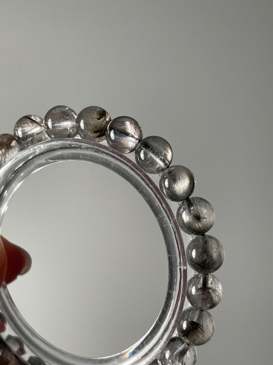 Brookite in Quartz Bracelet