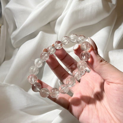 White Silver Rutile Quartz