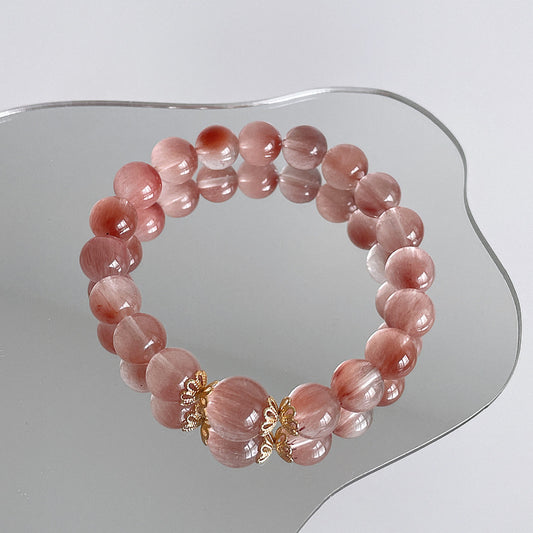 Pink Rabbit Hair Rutilated Quartz