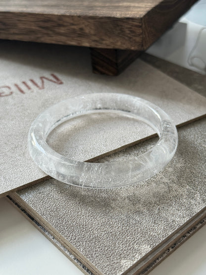 Clear Quartz Bangle 57.9mm