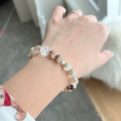 Garden Quartz with herkimer