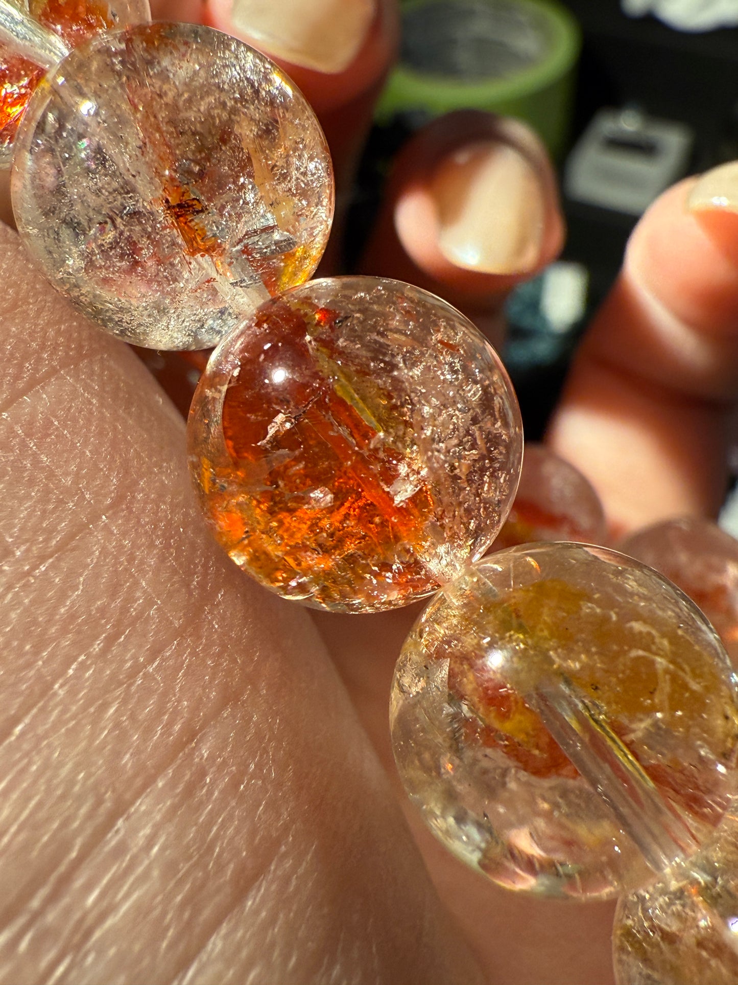 Koi Quartz Koi Hematoid 13.2mm