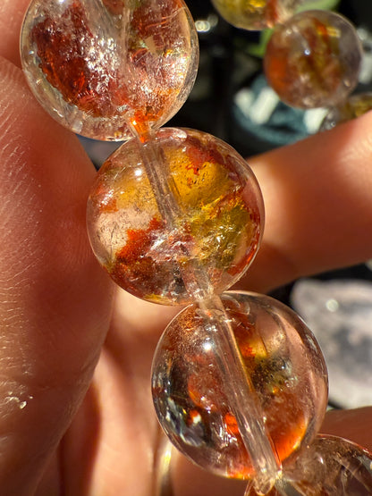 Koi Quartz Koi Hematoid 13.2mm