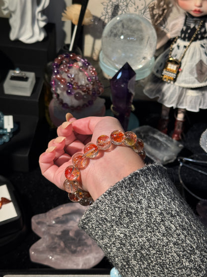 Koi Quartz Koi Hematoid 13.2mm