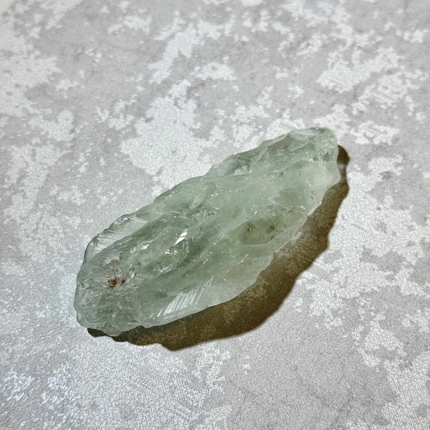 Prasiolite Green Amethyst Quartz Raw Stone