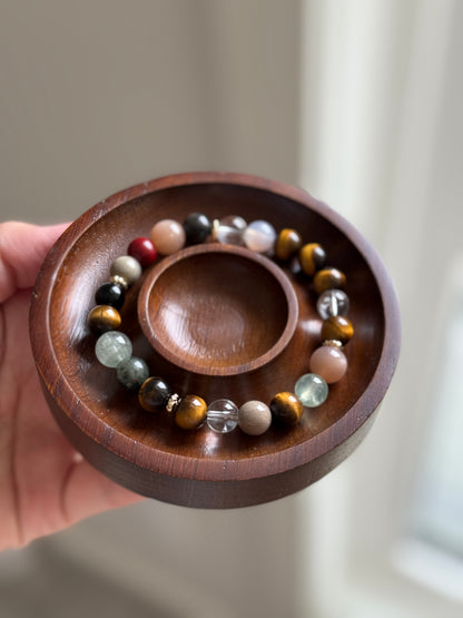 Natural Yellow Tiger Eye Design Bracelet
