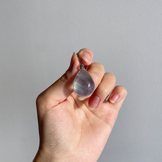 Aquamarine Pear Shaped Pendant