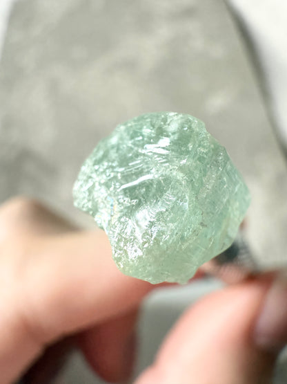 Raw Aquamarine 9.5ct Rough Gemstone 1.9 grams Specimen