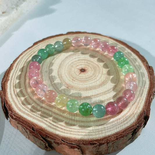 Tourmaline Beaded Bracelet