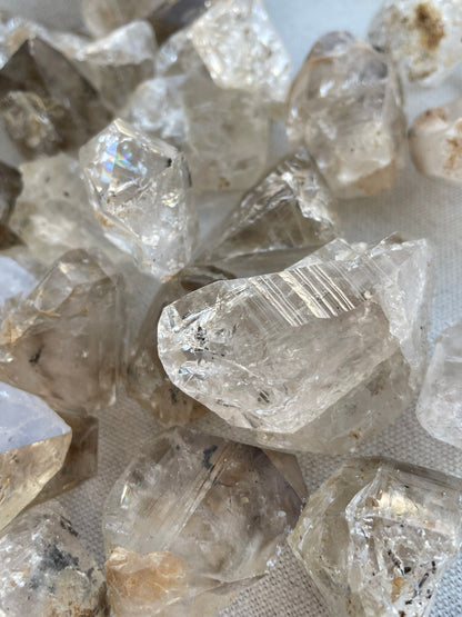 Smoky Herkimer Diamond Raw Rocks
