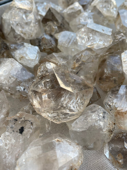 Smoky Herkimer Diamond Raw Rocks