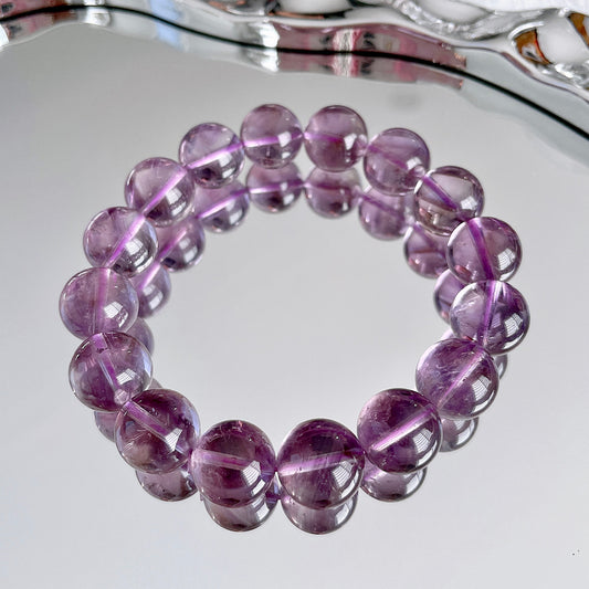 Brazil Amethyst Beaded Bracelet