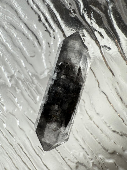 DT Herkimer Diamond with Black Hydrocarbon and Phantom