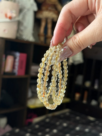 Golden Rutile Quartz 5.7mm
