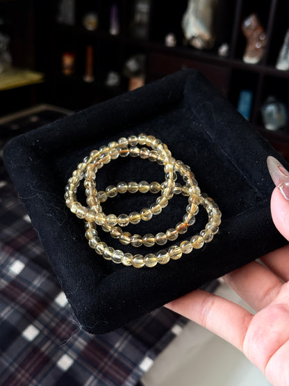 Golden Rutile Quartz 5.7mm
