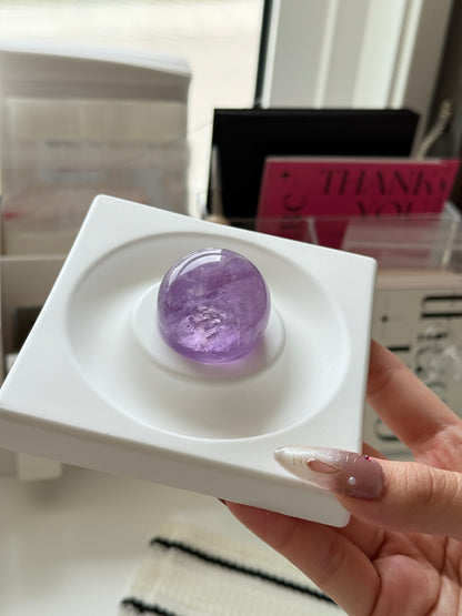 Lavender Amethyst Sphere 3.4cm