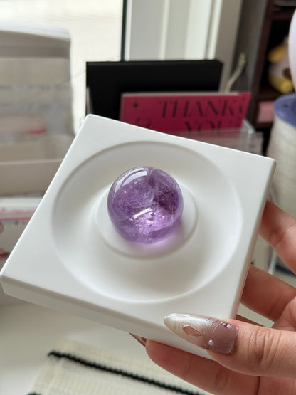 Lavender Amethyst Sphere 3.4cm