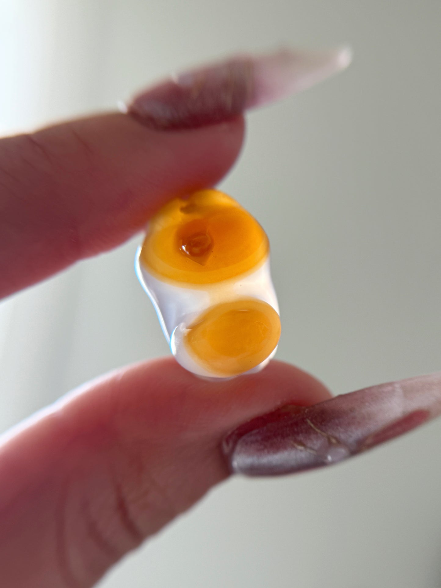 Orange Lucky Cat Agate 瑪瑙趴趴貓