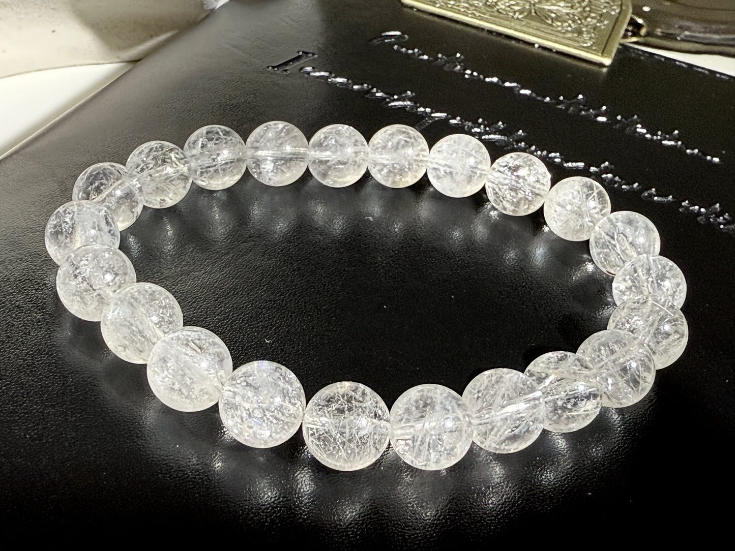 Snow Frost Rutilated Quartz 白雪霜髮