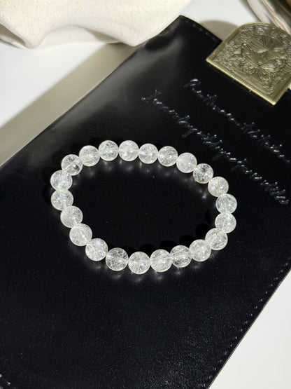 Snow Frost Rutilated Quartz 白雪霜髮