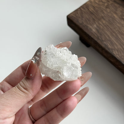 India Diamond Apophyllite with Green Stilbite