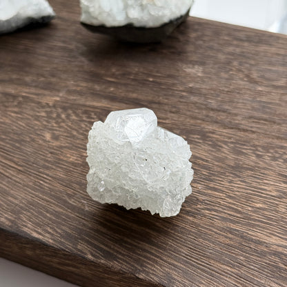 India Diamond Apophyllite with Green Stilbite