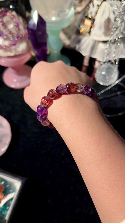 Super Seven Melody Heart Shaped Bracelet