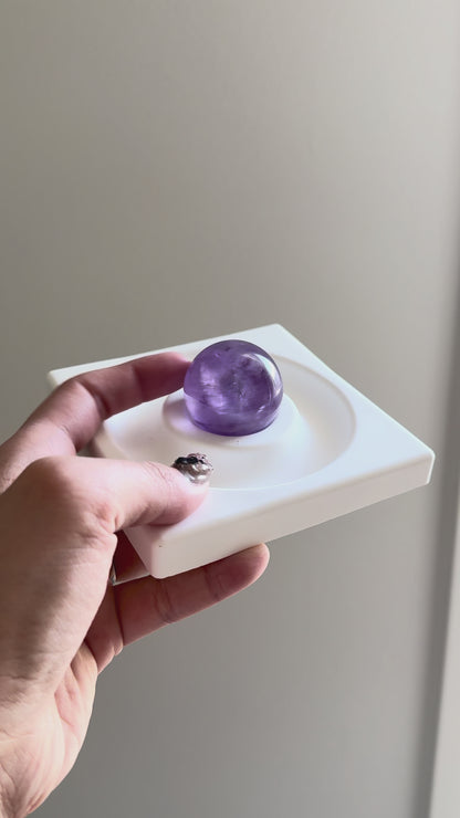 Lavender Amethyst Sphere 3.4cm