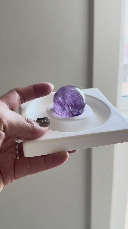 Lavender Amethyst Sphere 3.4cm